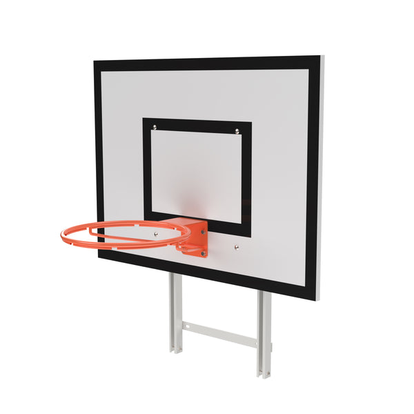 Wall mounted basketball goal (Height Adjustable)
