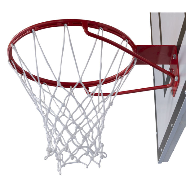 Basketball net, nylon, white