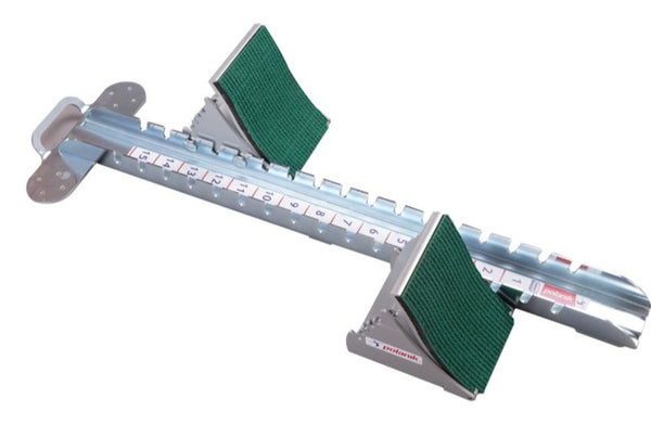PBS17-03 (COMPETITON STEEL ALUMINIUM STARTING BLOCK WITH WIDE FOOT SUPPORTS) by Polanik