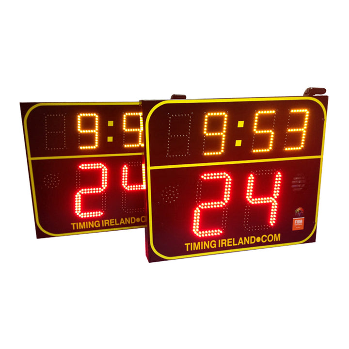 Rugbyshot Clock TI-8006 Basketball Shot Clock with Game Clock and Bracket – Timing Ireland